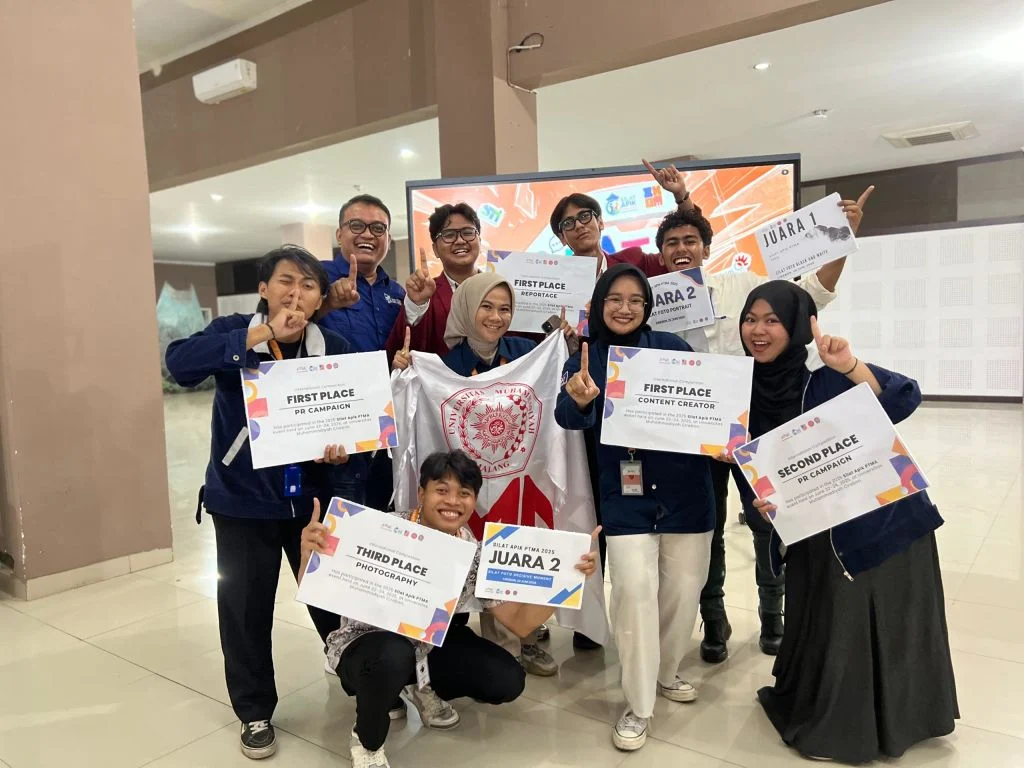 Mahasiswa Komunikasi UMM Borong Juara Internasional di SILAT APIK PTMA 2025