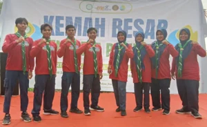 Qobilah HW SMA Muhi Panji Tampil Tangguh di Kemah Besar HW Jawa Timur
