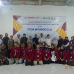 PCM Wonocolo Terima KKN Pengembangan Cabang-Ranting UM Surabaya