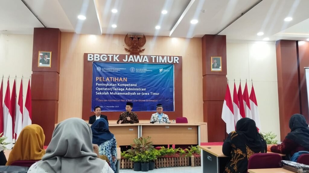 Upgrading Operator Sekolah Muhammadiyah se-Jatim Resmi Dimulai di Batu