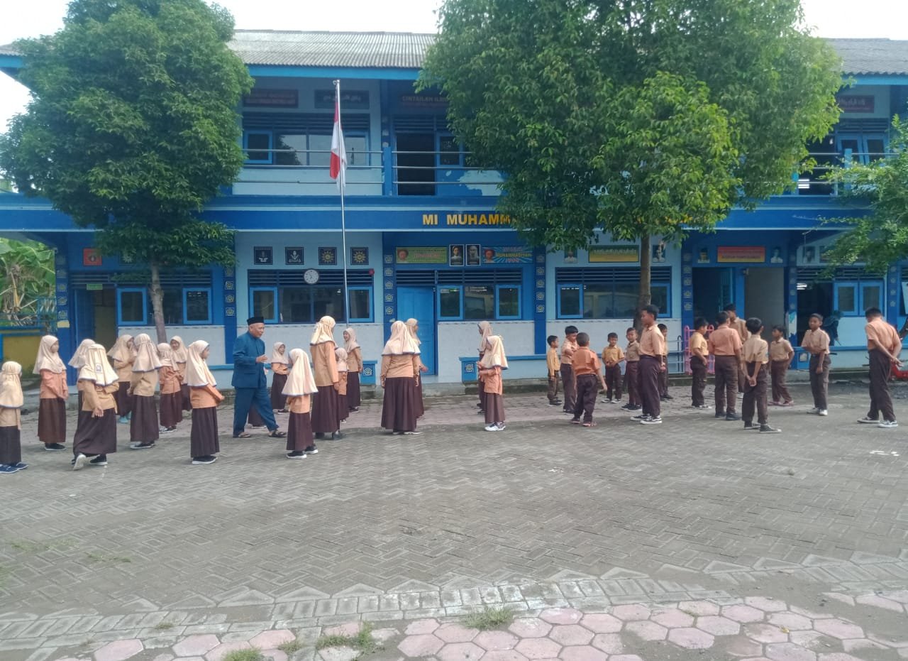 Percakapan Bahasa Arab Mengawali Pembelajaran di MI Muhammadiyah 10 Pesanggrahan