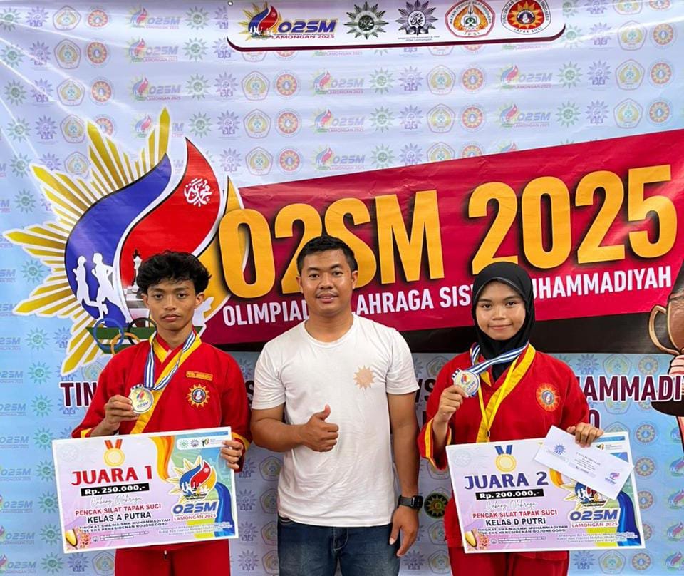 Atlet Tapak Suci SMAM 03 Maduran Jaga Tradisi Juara di O2SM 2025