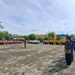 PRM Pelangwot Gelar Apel Milad ke-113 Muhammadiyah, Batik Persyarikatan Warnai Lapangan MIM 08 Pelangwot