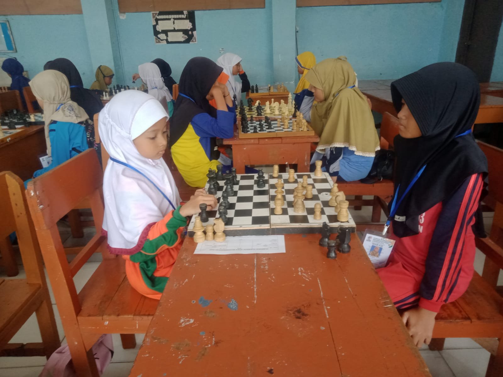 Peserta Catur Termuda dari Mimda Paciran pada Lomba O2SM 2025