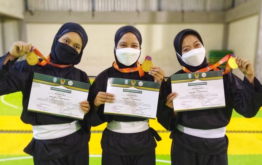 Berlatih Tiga Jam Sehari, Tapak Suci Sidoarjo Raih Emas di Kejurda Jatim