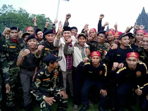 Kemah Kebangsaan Simbol Ukhuwah Pemuda Muhammadiyah dan Banser