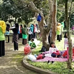 Tetap Cantik dan Sehat, Ibu-Ibu Aisyiyah Jalan Kaki dan Senam Anti Stroke