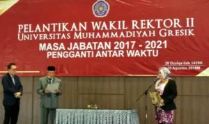 Usai Dilantik, Pregiwati Pusporini Diajak Rektor UMG ‘Berlari’ Tiga Kali Lebih Cepat