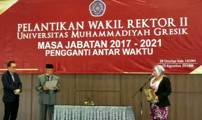 Usai Dilantik, Pregiwati Pusporini Diajak Rektor UMG ‘Berlari’ Tiga Kali Lebih Cepat