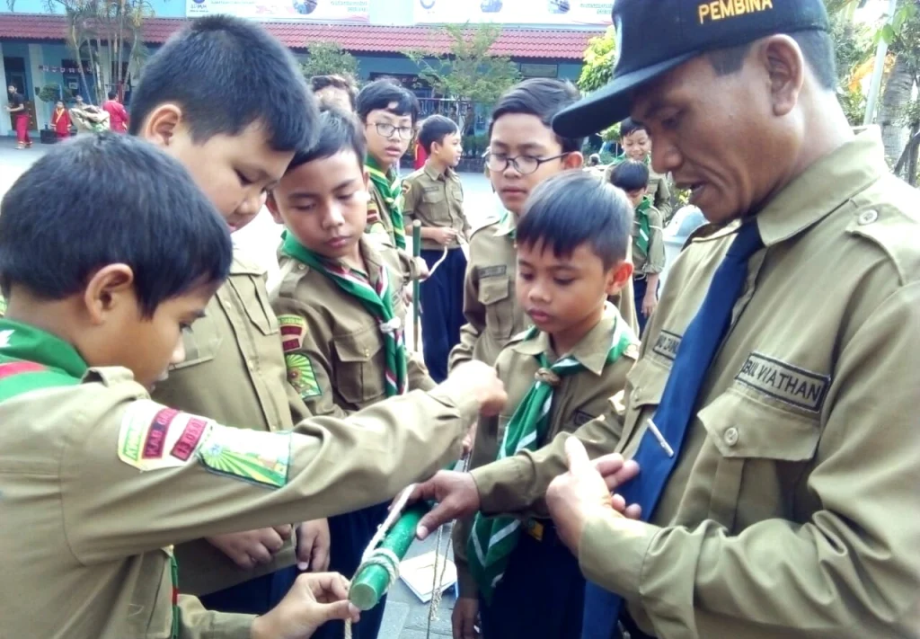 52 Pandu HW Berlatih Tiga Simpul, Ini Fungsinya dalam Keseharian