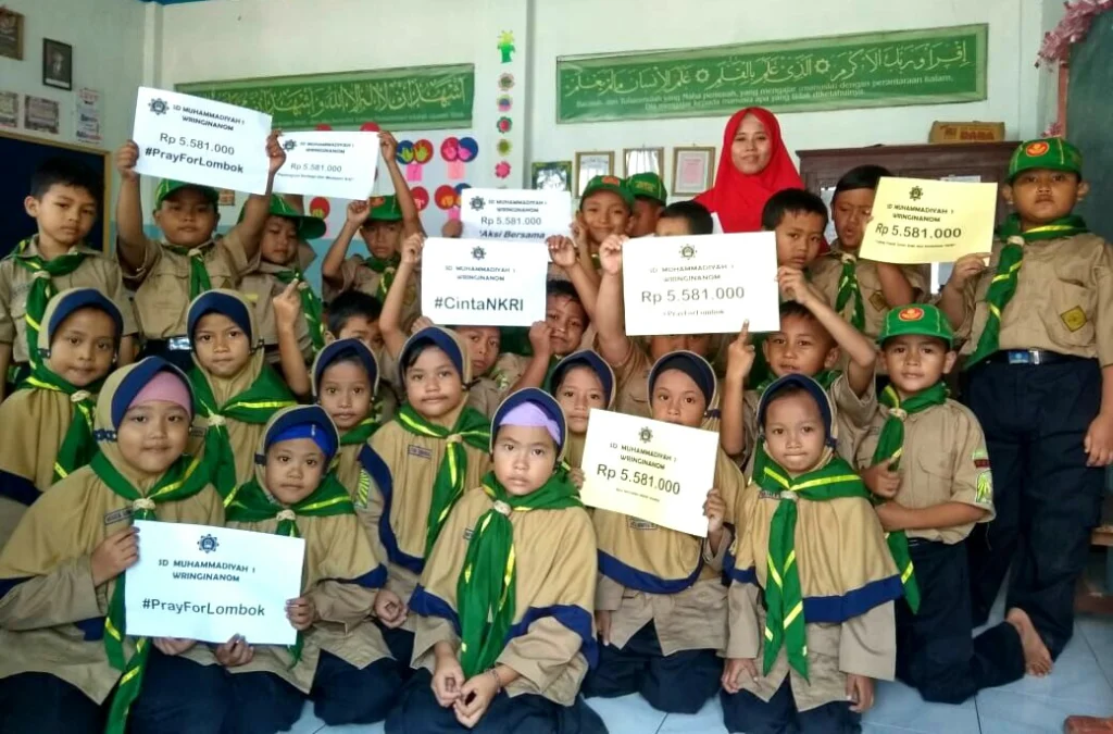 Dari Kelas-Kelas Ini, Siswa Tunjukkan Solidaritas Kemanusiaan Sekaligus Kepatuhan pada Pimpinan