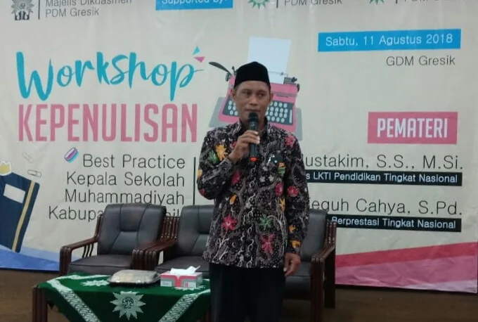 Sampaikan ‘Cogito Ergo Sum’, Pimpinan Muhammadiyah Ini Ajak Kepala Sekolah Lakukan Perubahan