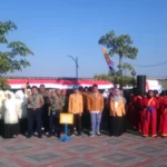 Kenakan Seragam Kebanggaan saat Upacara Kemerdekaan, Ortom Harus Jadi Penjaga Ideologi Kader Muda