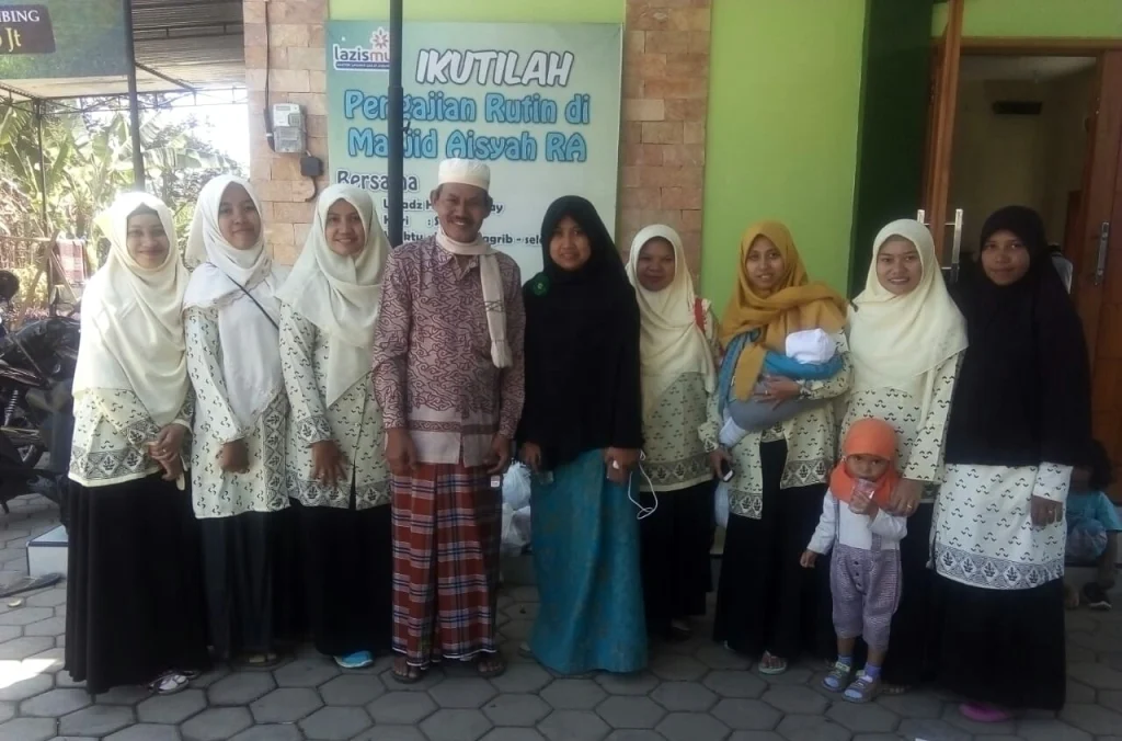 Abah Wagiran: Bantuan Nasyiah Tambah Syiar Dakwah Masjid Aisyah Radhiyallahu Anha