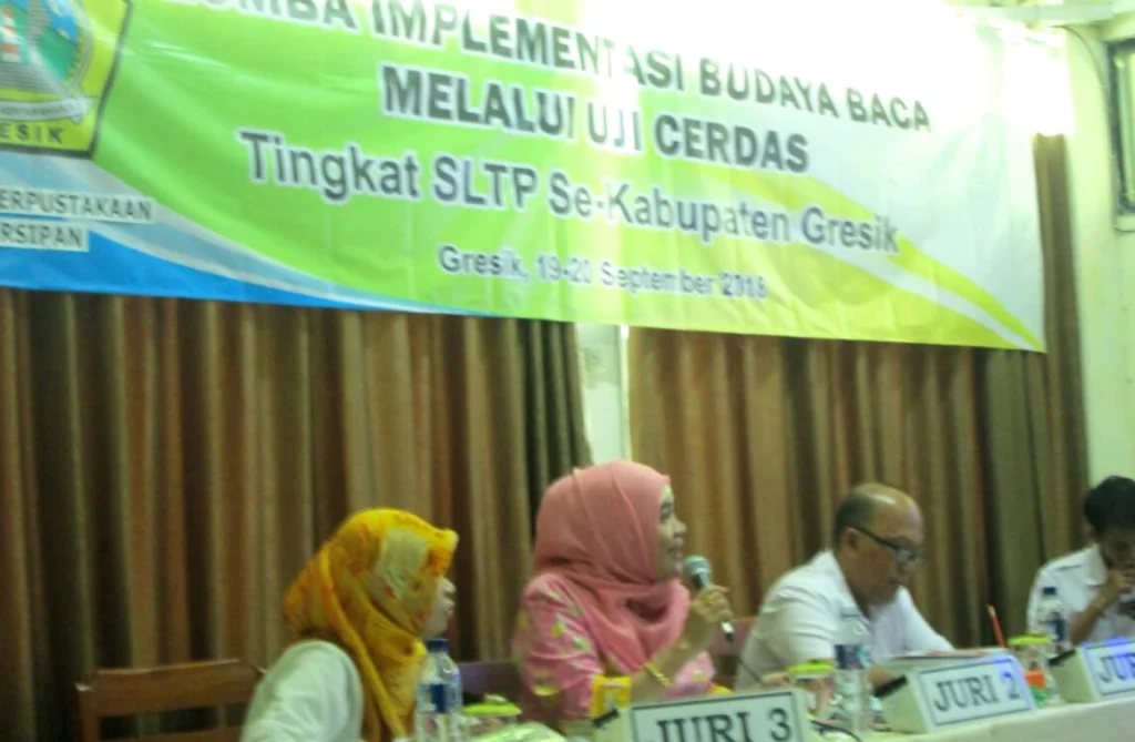 Di Lomba Ini Bacaan Siswa Diuji Para Juri, Hamas School Bersaing dengan 20 SLTP Se-Kabupatan Gresik