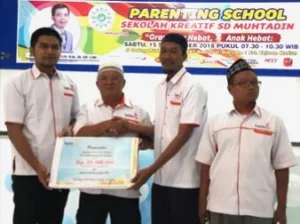 Bantuan Lazismu GKB Gresik sampai Jauh ke Kota Madiun, Sokong SD Muhtadin Kembangkan Ide-Ide Kreatif
