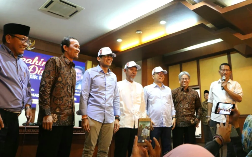 Sandiaga Uno Bertopikan “Nadjib Hamid for DPD RI”, Zulkifli Hasan Instruksikan Kemenangan
