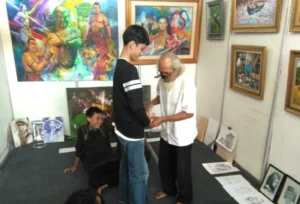 Saat Power Art Smamsatu Belajar Mentransfer Energi Positif