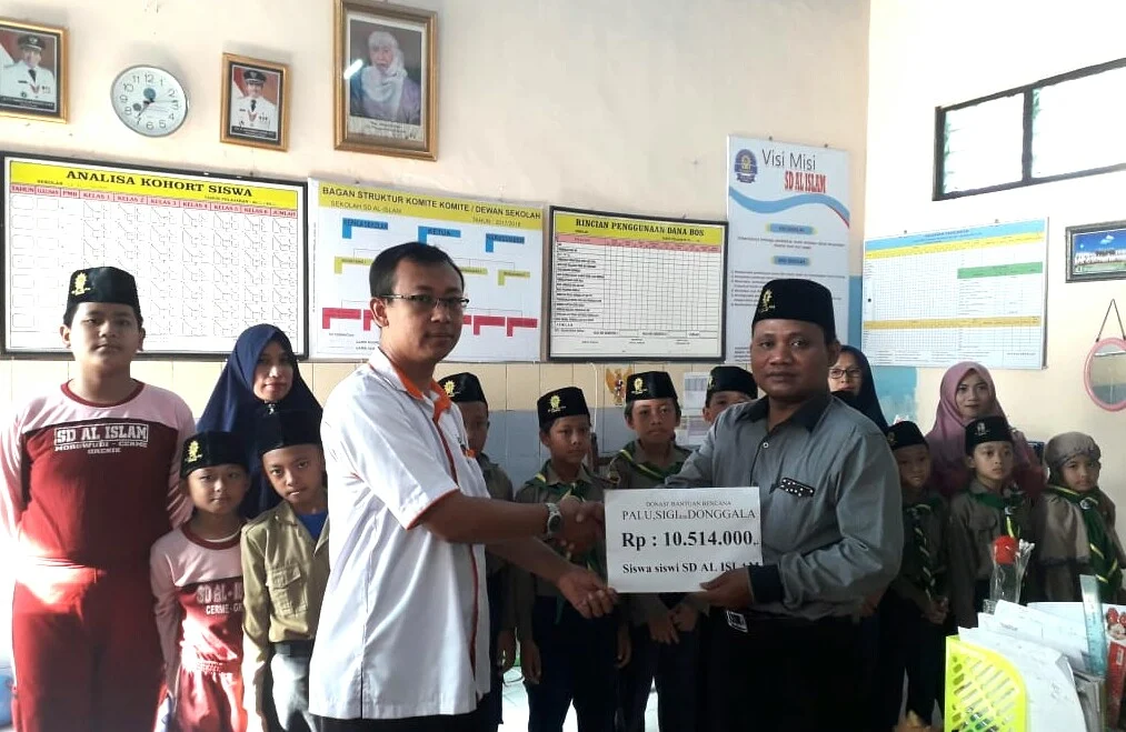 Dari 304 Amplop Terkumpul Rp 10 Juta Dana untuk Korban Bencana di Sulteng