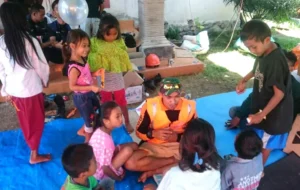 Pengungsi Anak Pos Dusun Ova Palu: Kami Ingin Belajar dan Bermain Lagi di Sekolah