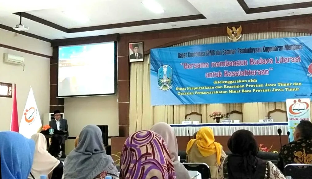 Serius Kembangkan Budaya Literasi, Mimdaka Ikuti Seminar Pembudayaan Kebiasaan Membaca