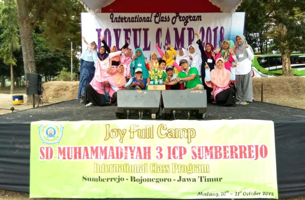 Usaha Keras dan Doa Maksimal Antarkan SDM 3 ICP Sumberrejo Jadi Runner-up Joyful Camp and Student Competition 2018