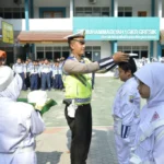 Dilantik, Anggota PKS SD Mugeb Harus Jadi Pelopor Keselamatan Berlalu-lintas