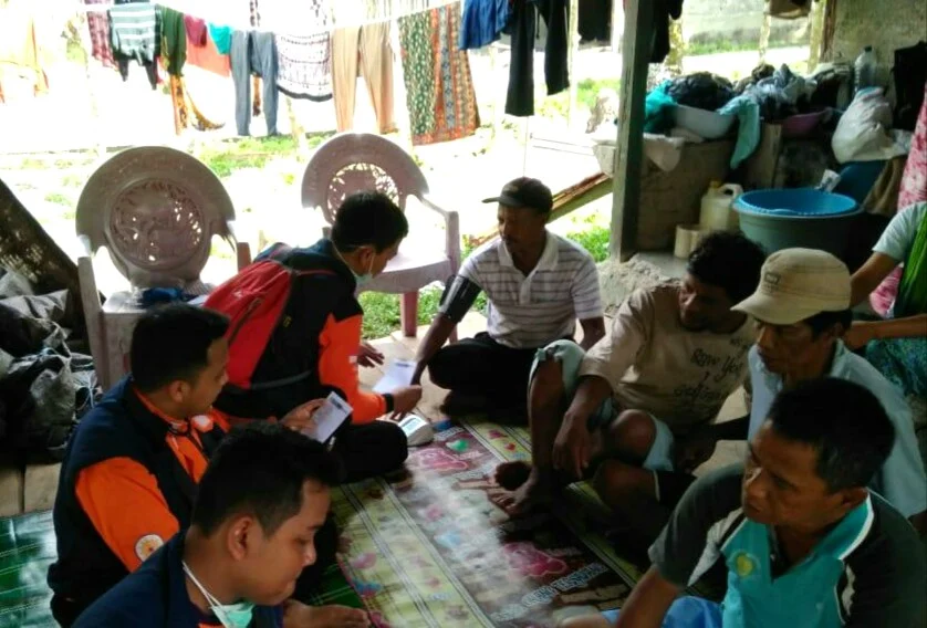 Tiba di Palu, Relawan Muhammadiyah RSIA Malang Langsung Tancap Gas