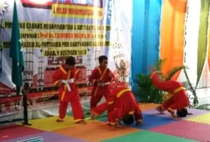 Empat ‘Pendekar’ Cilik Tapak Suci Mimdaka Meriahkan Panggung Pengajian