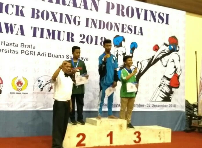 Di Kejuaraan Provinsi Kick Boxing, Siswa SMK Mutu Gondanglegi Berjaya