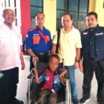 Fadlan si Penderita Hydrocephalus Dirujuk Relawan Medis Muhammadiyah ke Rumah Sakit