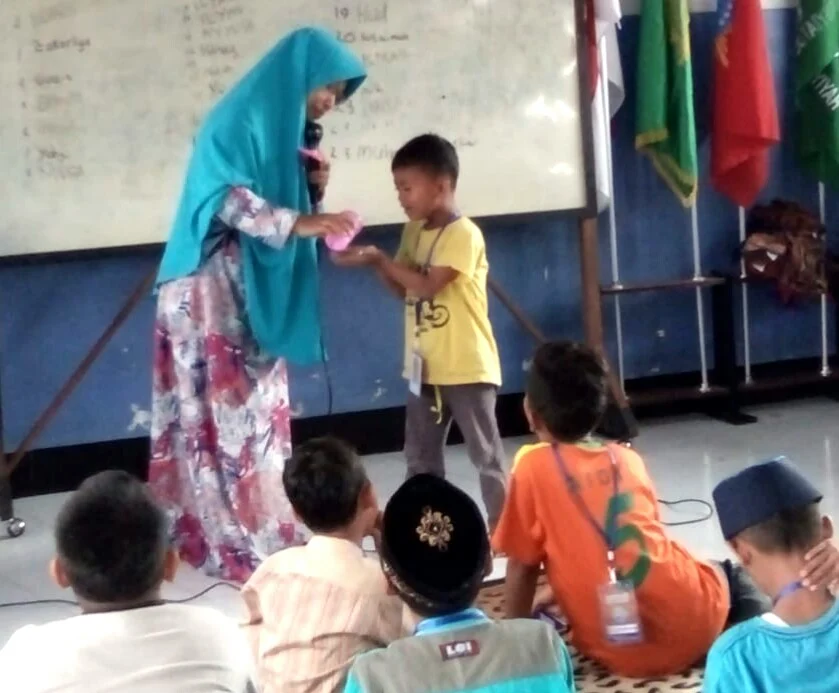 Serunya Siswa ketika Berkisah Para Nabi