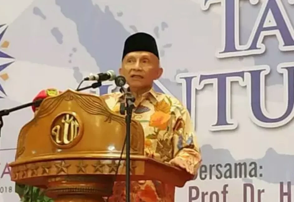 Amien Rais: Ada Tiga Mega Proyek yang Menghina Bangsa Indonesia