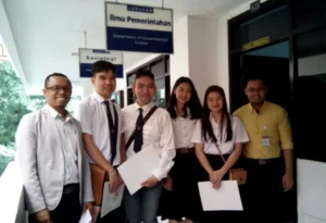 Empat Mahasiswa Thailand Ini Belajar Sistem Pemerintahan Indonesia di UMM