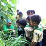 Siswa SDM 1 Wringinanom Belajar Keanekaragaman Hayati bersama Ecoton