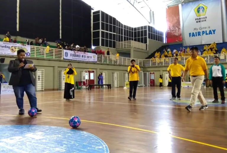 Pemain Timnas Futsal Indonesia Berbagi Trik di Pembukaan Fubamio #IV 2K19