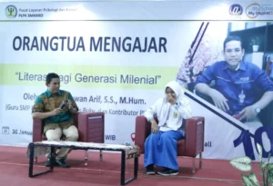 Siswi Ini Deg-degan Tampil Sepanggung dengan Ayah dalam Program ‘Orangtua Mengajar’