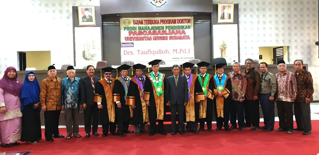 Smamsatu Antarkan Ketua Pimpinan Daerah Muhammadiyah Gresik Raih Doktor