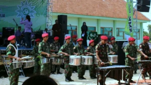 Aneka Hiburan Ramaikan Peresmian Gedung SMKM 5 Gresik oleh Mendikbud