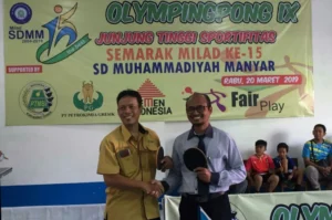 PTMSI Apresiasi SDMM yang Gelar Olympingpong untuk ‘Lestarikan’ Tenis Meja