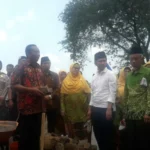 Wagub Emil Dardak Letakkan Batu Pertama Pembangunan ATC Nyai Walida