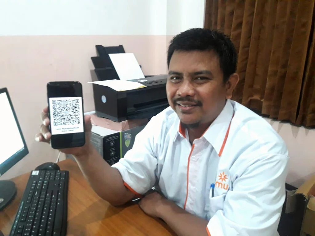 Bersedekah di Lazismu Kini Cukup Scan Kode QR