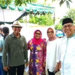 Caleg DPR RI Prof Zainuddin Maliki Nyoblos bareng Dahlan Iskan