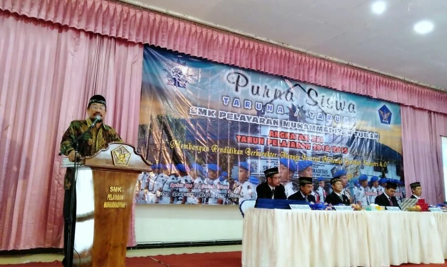 Ini Pesan Ketua PDM Tuban pada Lulusan SMK Pelayaran