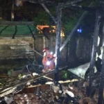 Rumah Maksum Ludes Terbakar, Lazismu Probolinggo Akan Dirikan Hunian Sementara