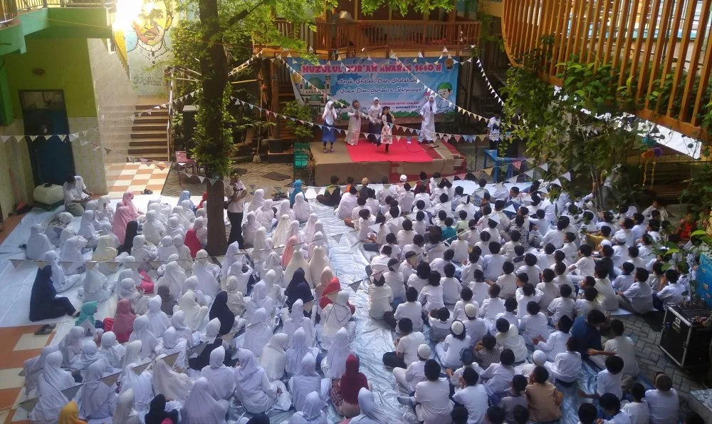 Begini Sekolah Kreatif Ini Mengemas Peringatan Nuzulul Quran