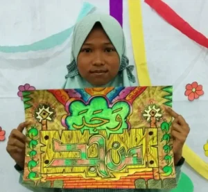Dua Siswa SDMM Ini Naik Kelas Juara di Festival Nasional Cabang Kaligrafi