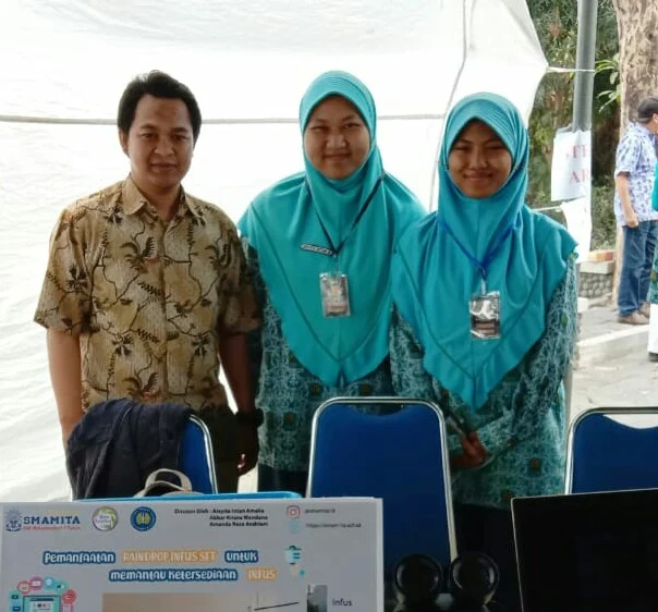 Infus Habis Mudah Dideteksi dengan Sensor Temuan Smamita Ini