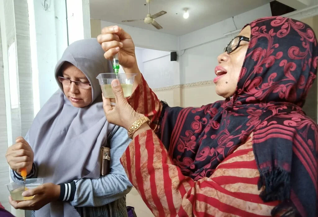 Cara Membuat Art Pudding ala Nasyiah Campurejo