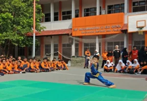 Atlet Wushu Unjuk Gigi di One Day Sport Spemdalas